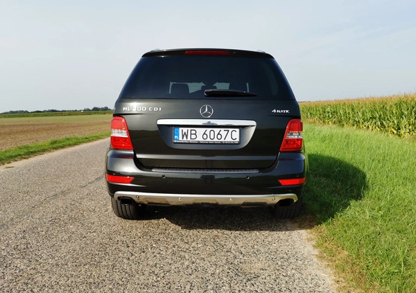 Mercedes-Benz ML cena 89000 przebieg: 116000, rok produkcji 2009 z Kęty małe 137